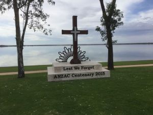 Anzac Centenary Cross - Accommodation Redcliffe